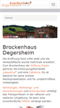 Mobile Screenshot of brockidegersheim.ch