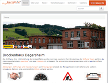Tablet Screenshot of brockidegersheim.ch